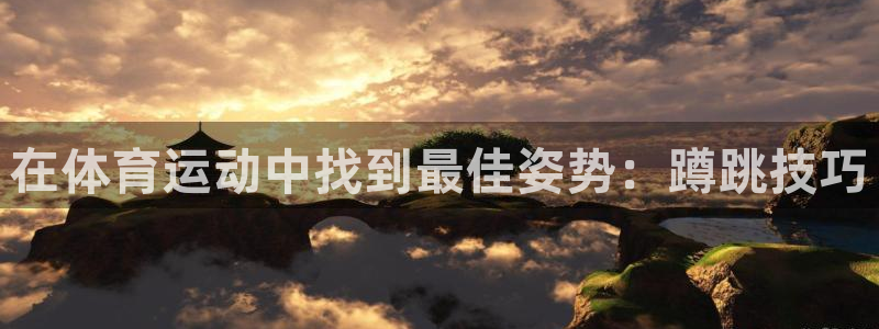 91体育：在体育运动中找到最佳姿势：蹲跳技巧